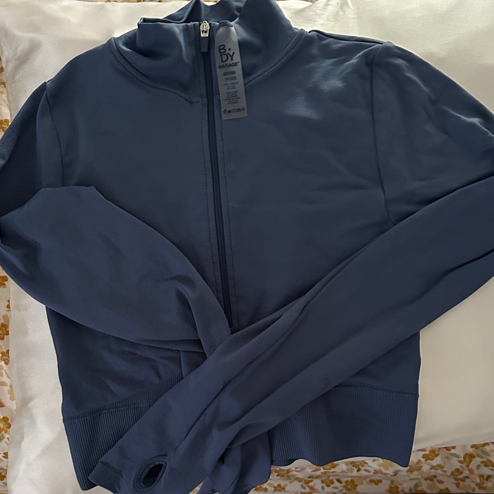 Women's Blue work out Jacket